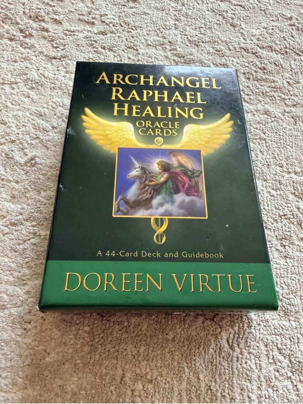 Rare Doreen Virtue Archangel Raphael Healing Oracle Cards OOP Complete